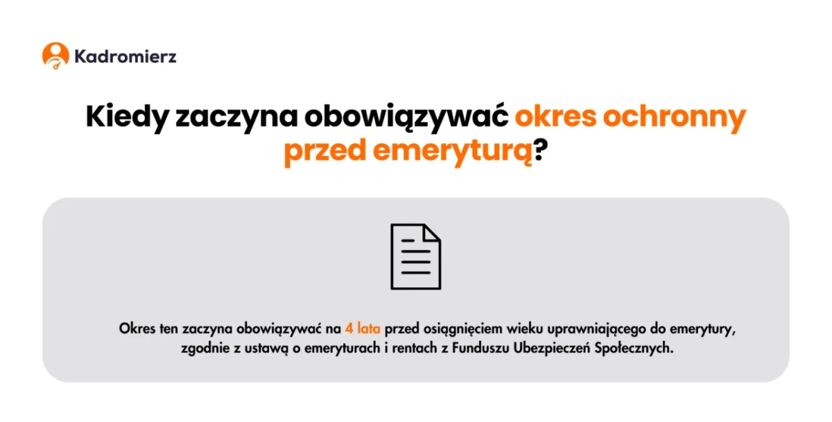 Kiedy nie można zwolnić pracownika przed emeryturą? Poznaj kluczowe zasady