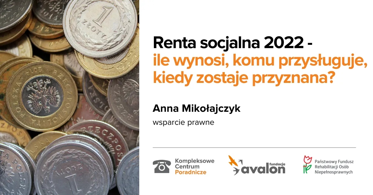 Kto może dostać rentę socjalną? Sprawdź, czy spełniasz warunki